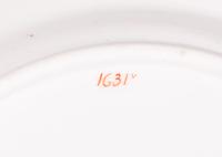A Ridgway Enameled Porcelain Dinner Service