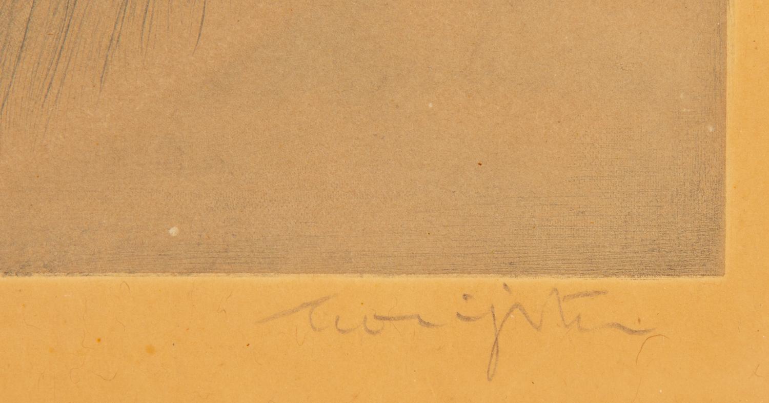 Chat Couché (from Les Chats ) [Buisson, C30.136.G] — Circa 1930