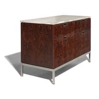 Rosewood Credenza with Marble Top