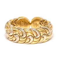 TRICOLOR GOLD CUFF BRACELET