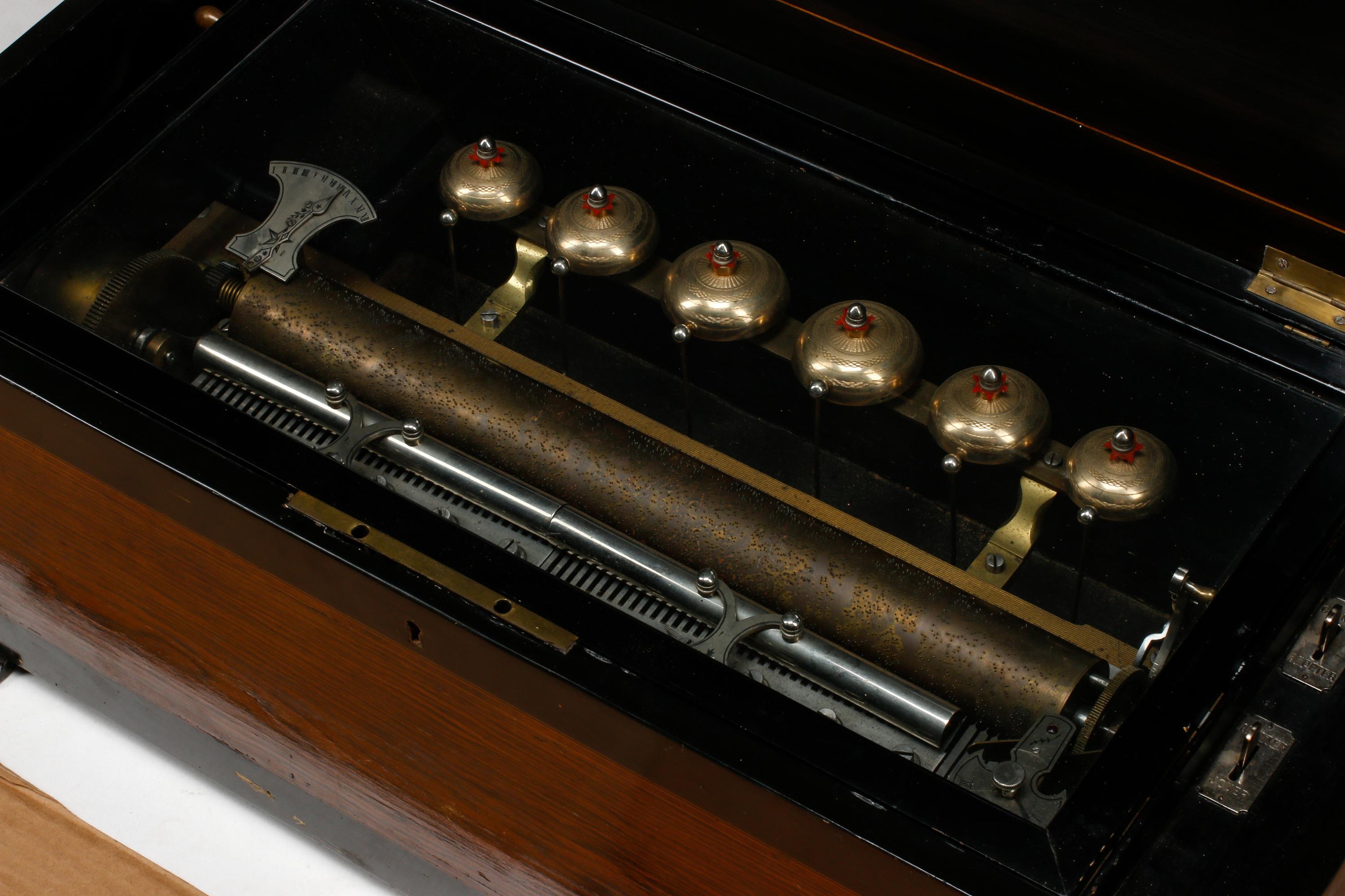A Continental Cylinder Music Box
