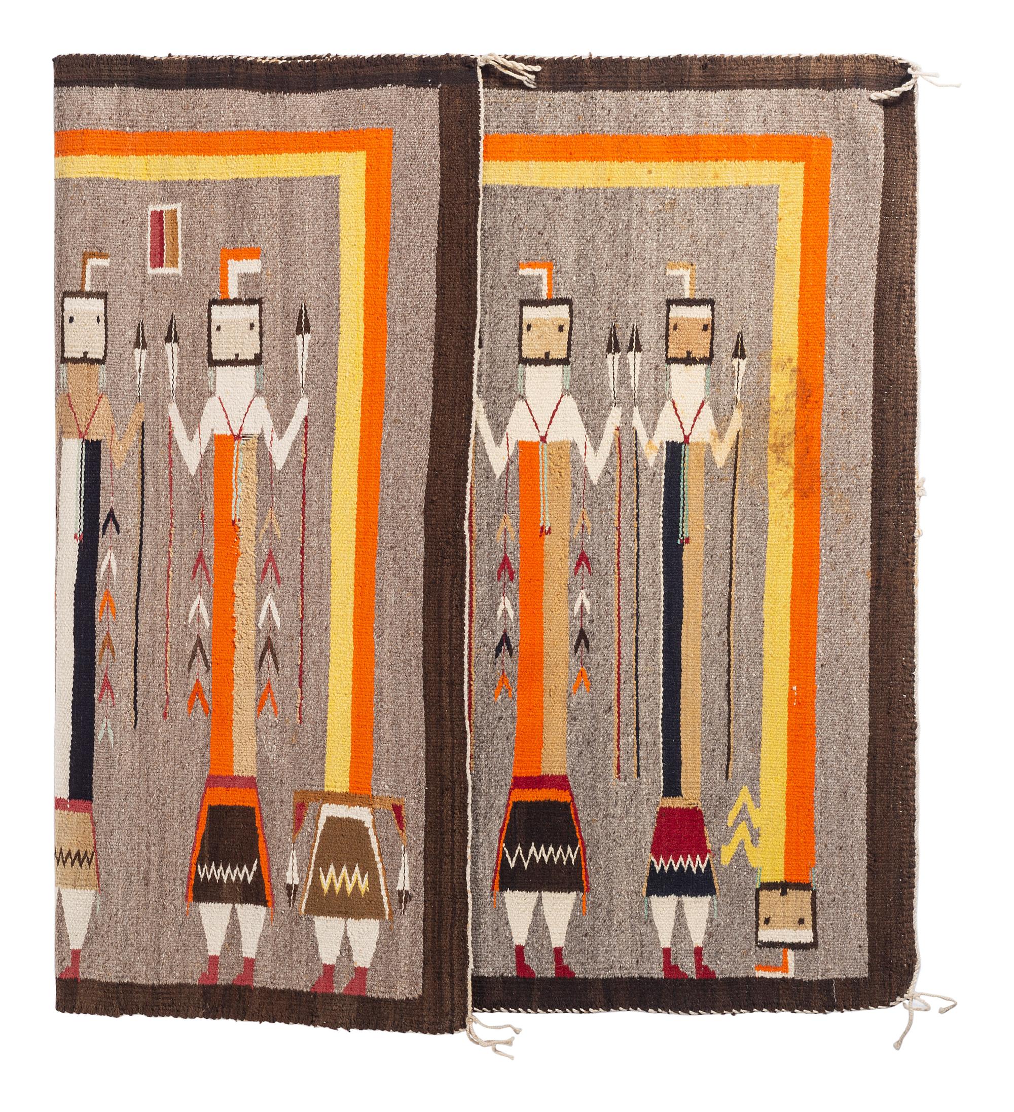 Navajo Yei Weaving / Rug