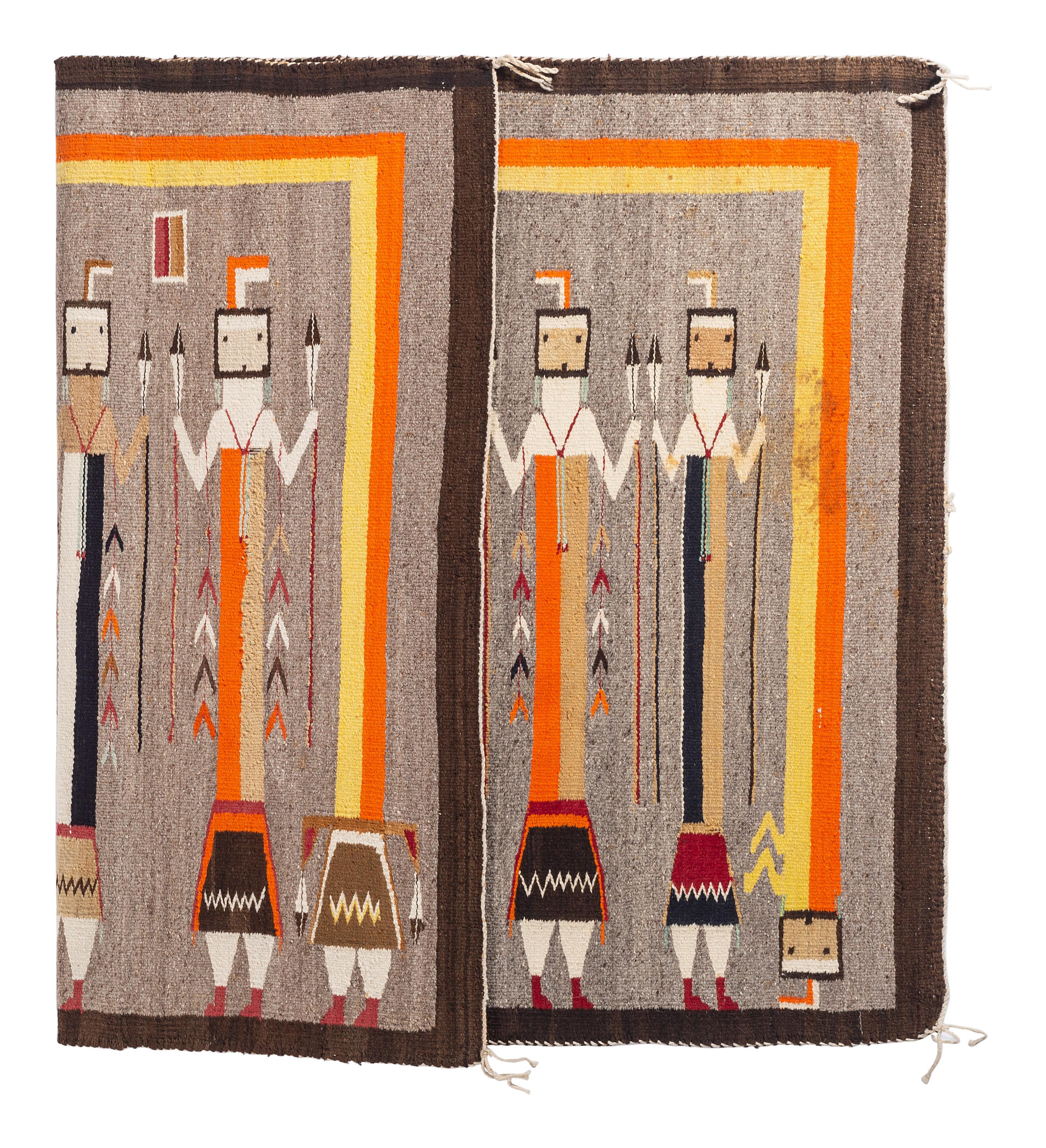 Navajo Yei Weaving / Rug