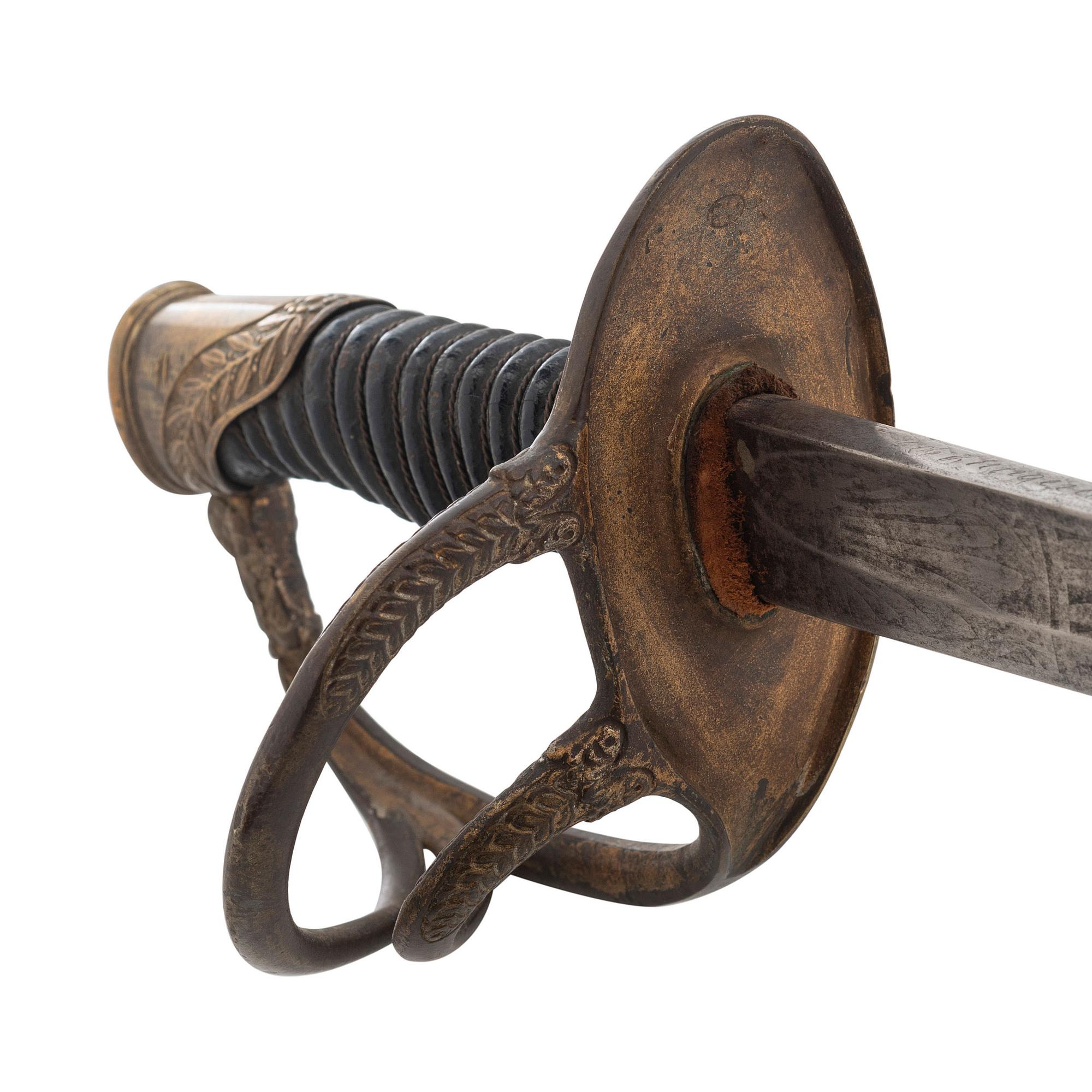 French Import Cavalry Officer's Sword by Klingenthal