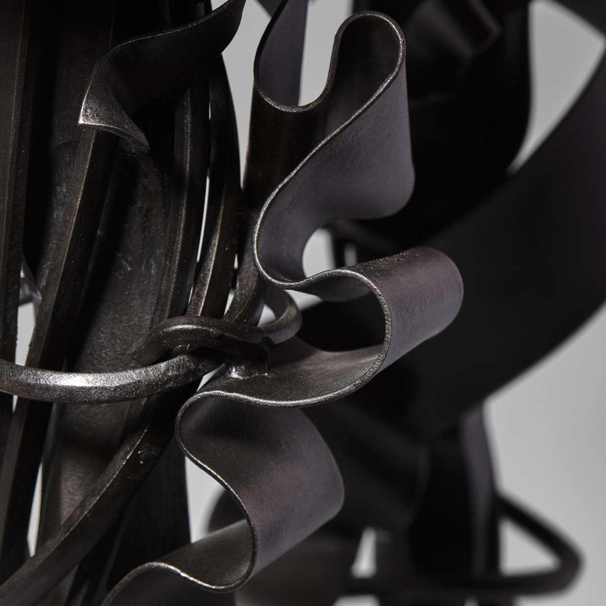 Albert Paley (American, b. 1944) Pair of "Calyx" Candlesticks, USA, 1998
