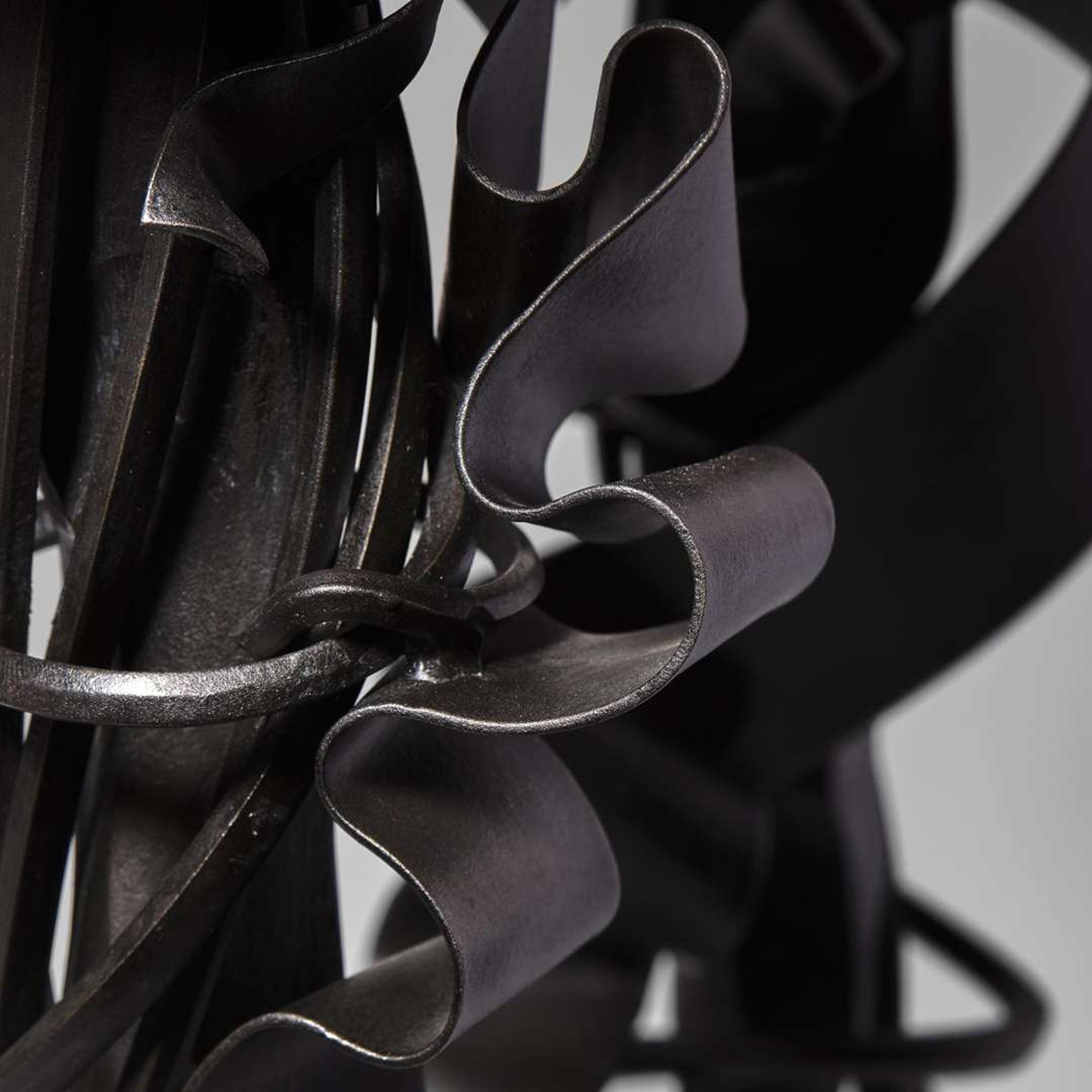 Albert Paley (American, b. 1944) Pair of "Calyx" Candlesticks, USA, 1998