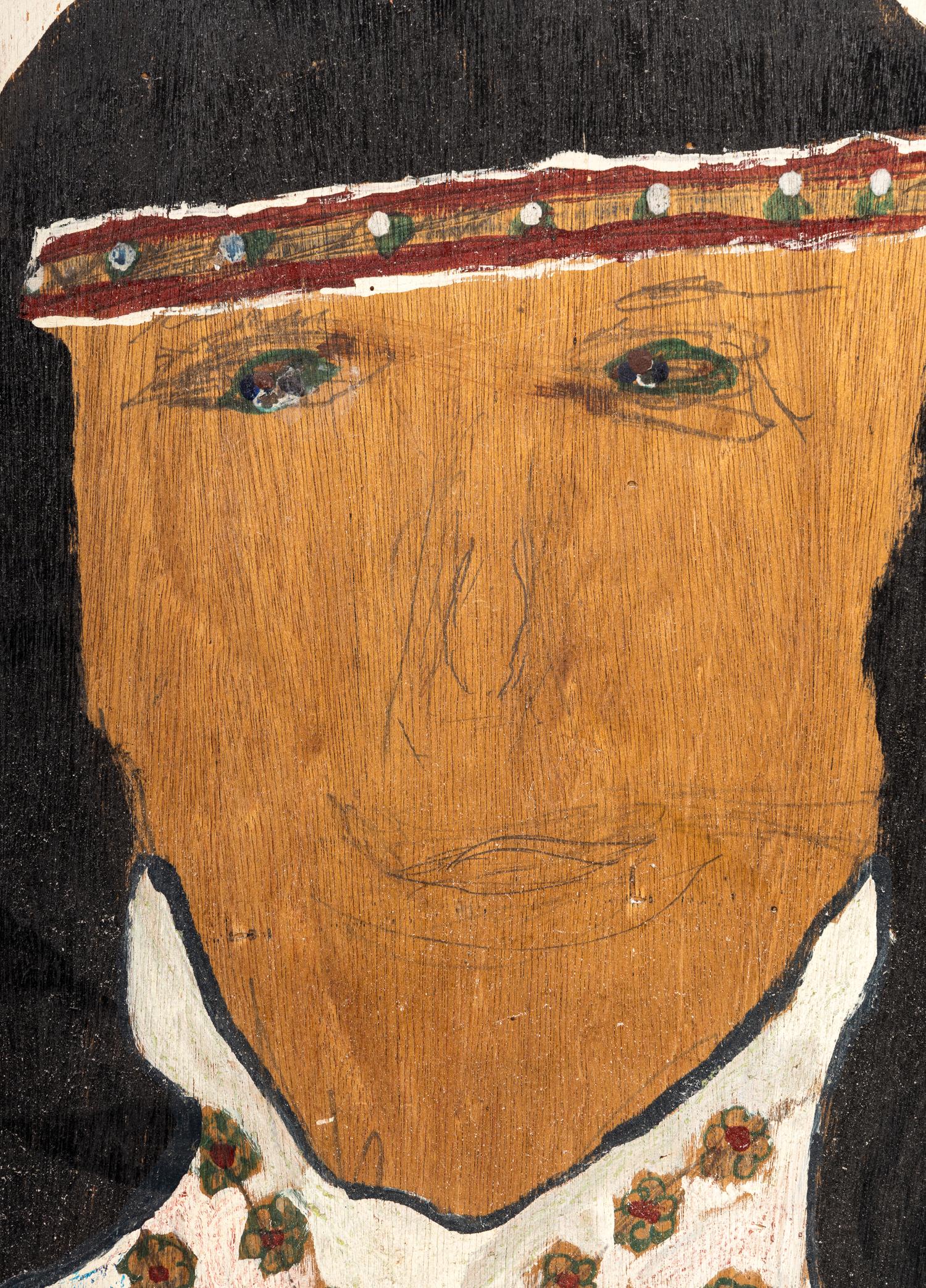 Untitled (Portrait of a Native American)