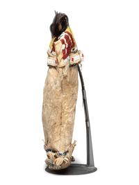 Sioux Beaded Hide Doll