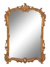 A Régence Style Giltwood Mirror
