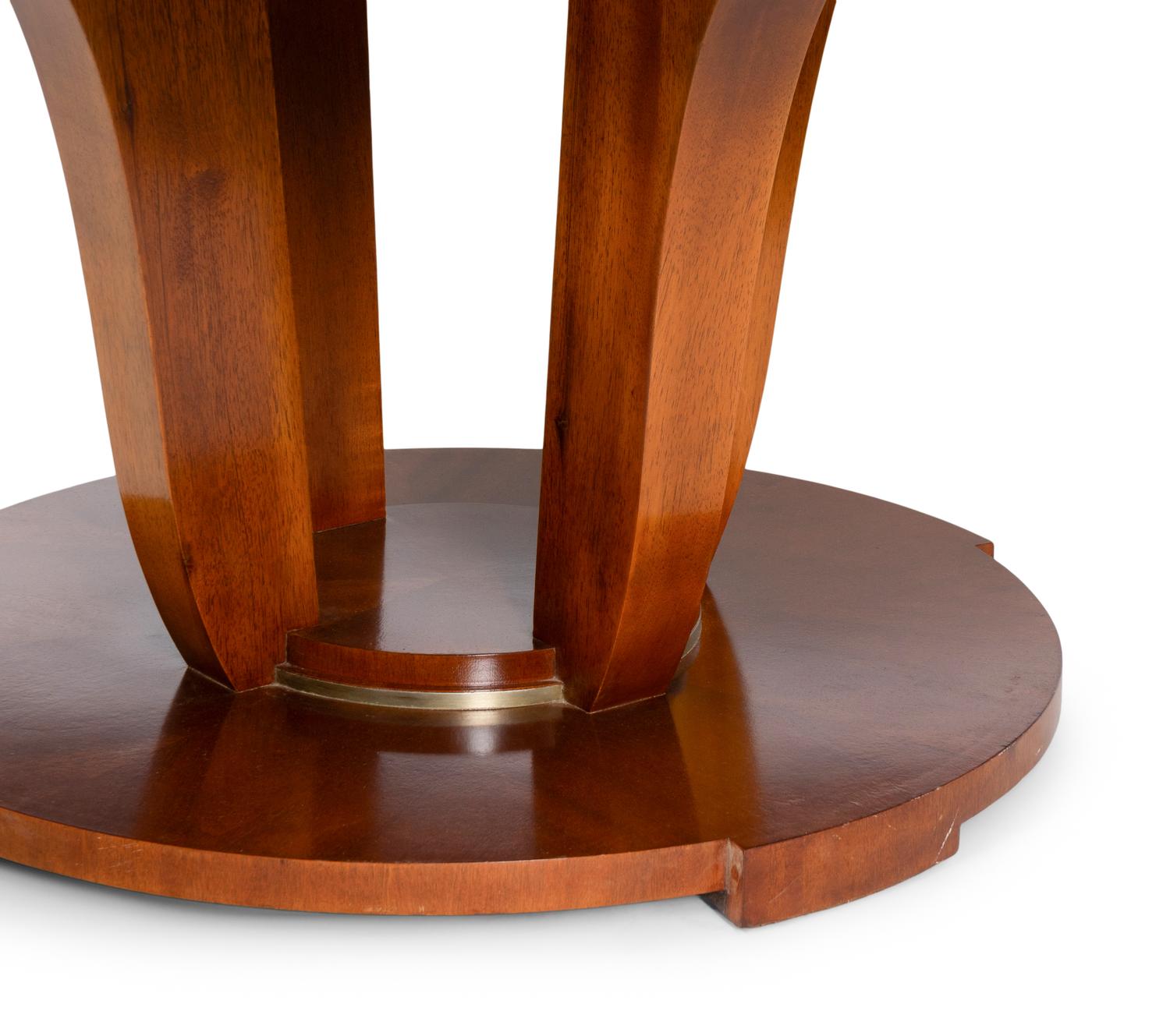 An Art Deco Style Circular Dining Table