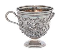 A Tiffany and Co. Bird and Ivy Silver Teacup