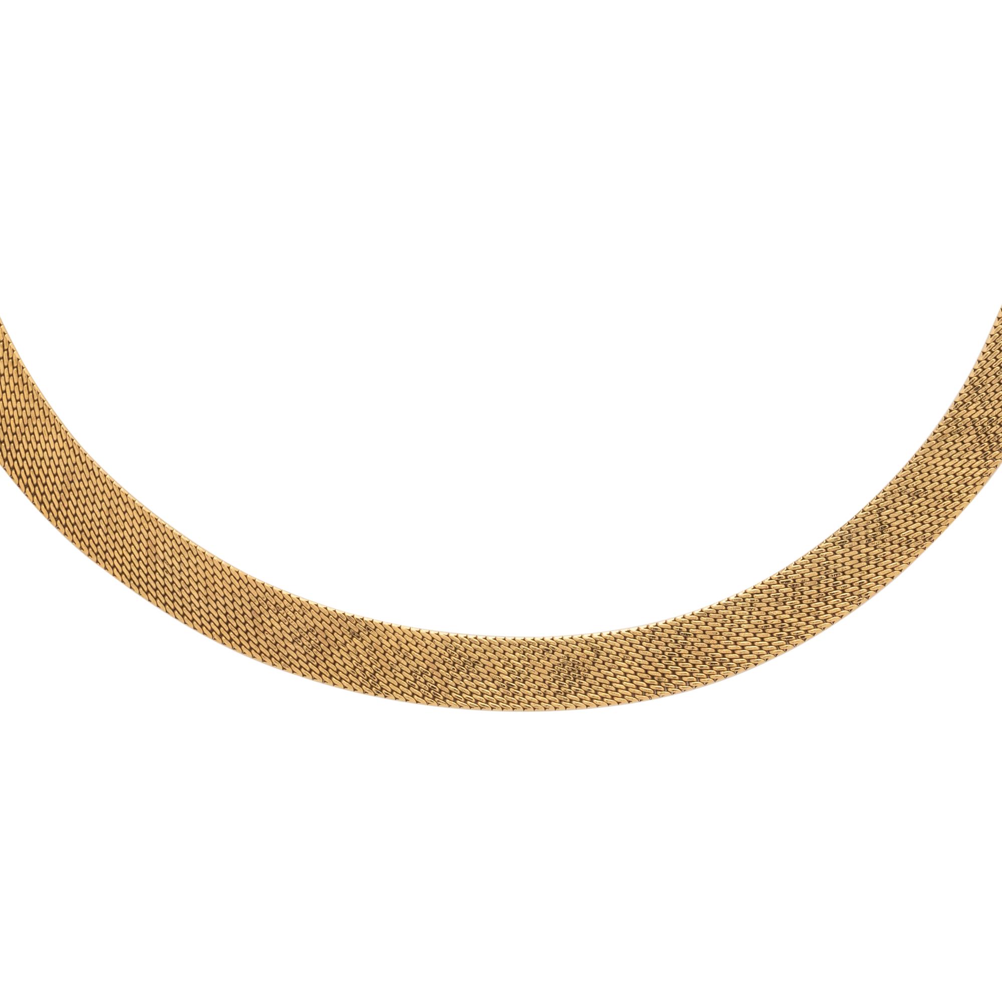 YELLOW GOLD NECKLACE