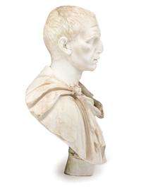An Italian Marble Bust of Julius Caesar
