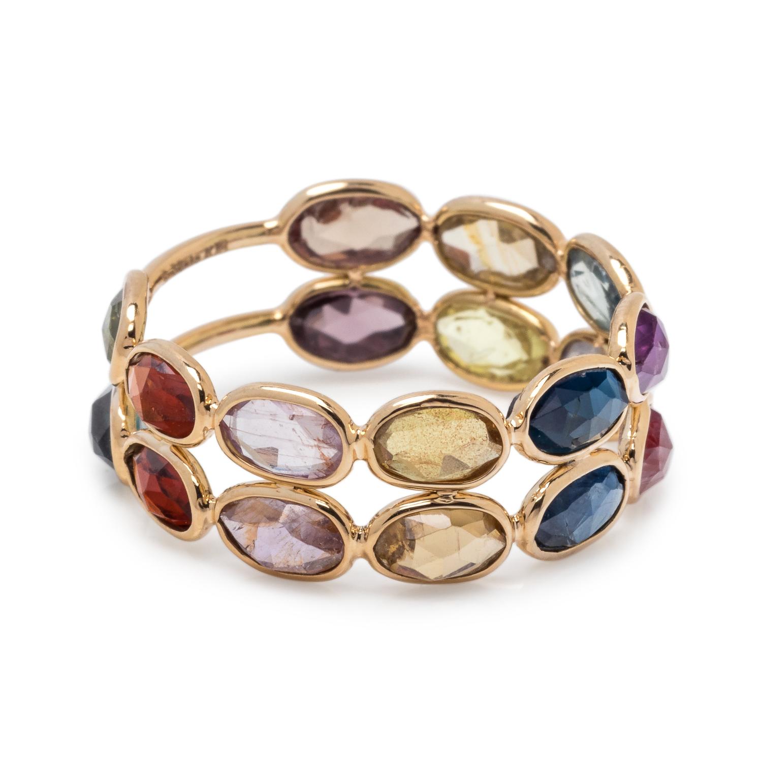 MULTICOLOR SAPPHIRE RING