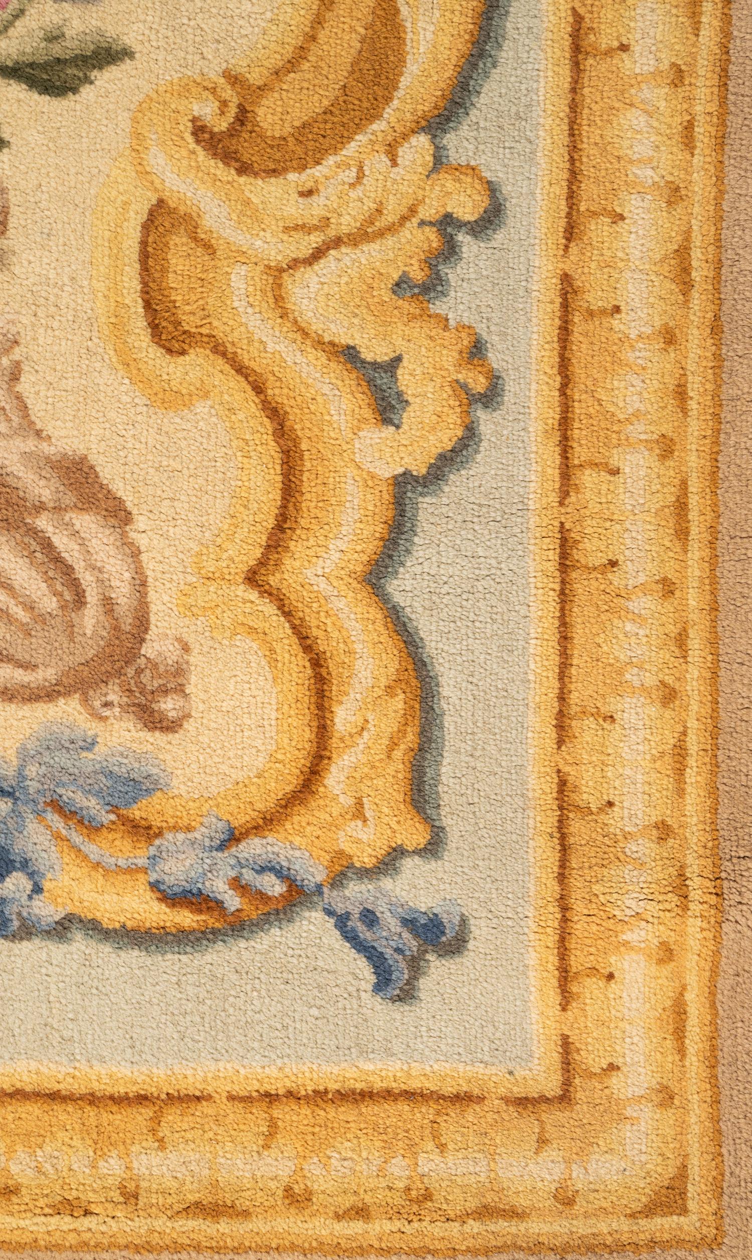 A Savonnerie Style Wool Rug