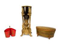 Three French Tole Articles — 20TH CENTURY