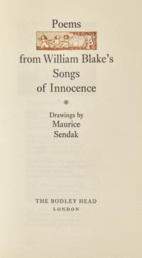[Sendak, Maurice] Poems from William Blake's Songs of Innocence