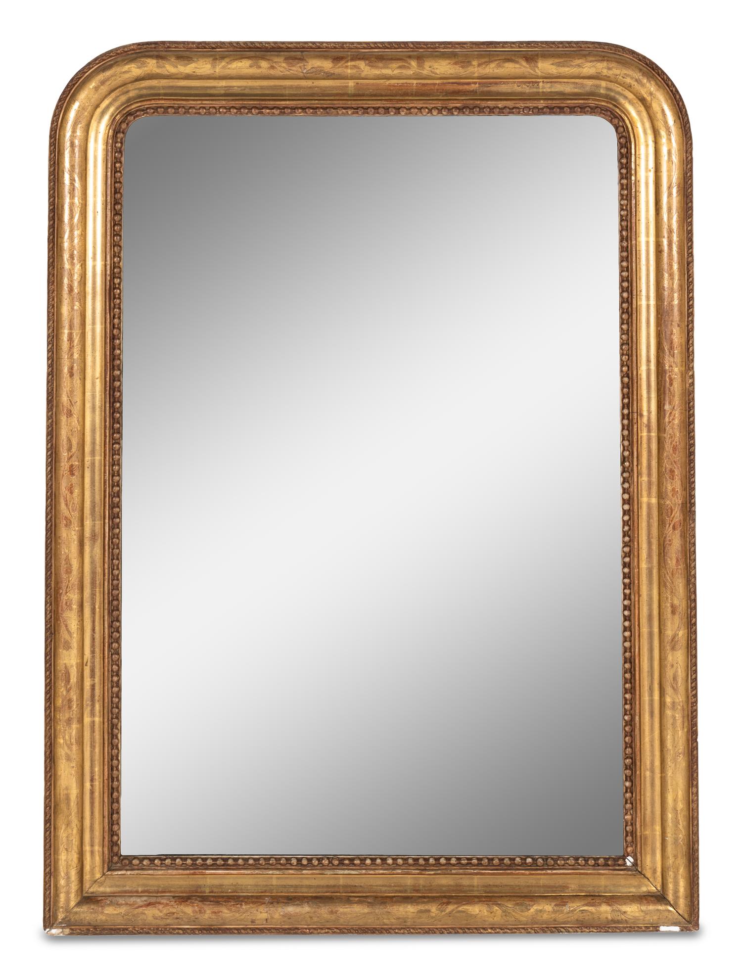 A Louis Phillipe Giltwood Mirror