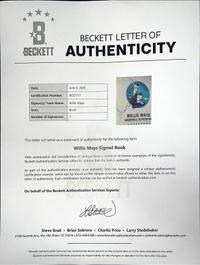 A Collection of Baseball Hall of Fame Signed Autograph Books Including Hank Aaron and Willie Mays (Beckett Authentication Services)