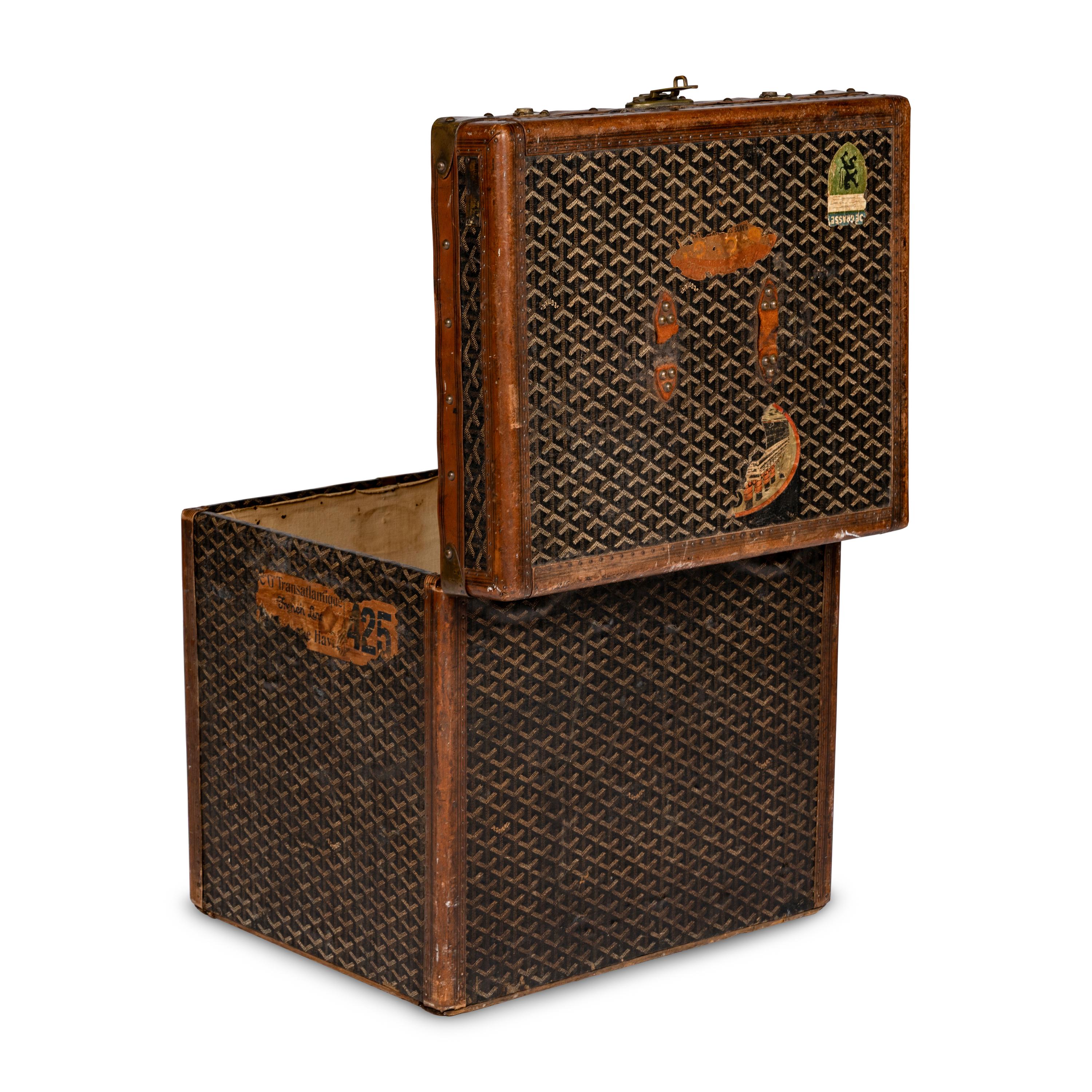 Goyard, Antique Hat Trunk