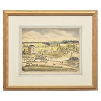 [Philadelphia] Group of 8 views and scenes of Philadelphia and Pennsylvania