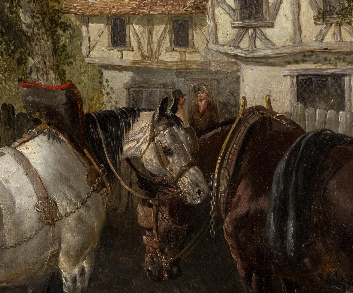 Plough Horses at Rest, 1846
