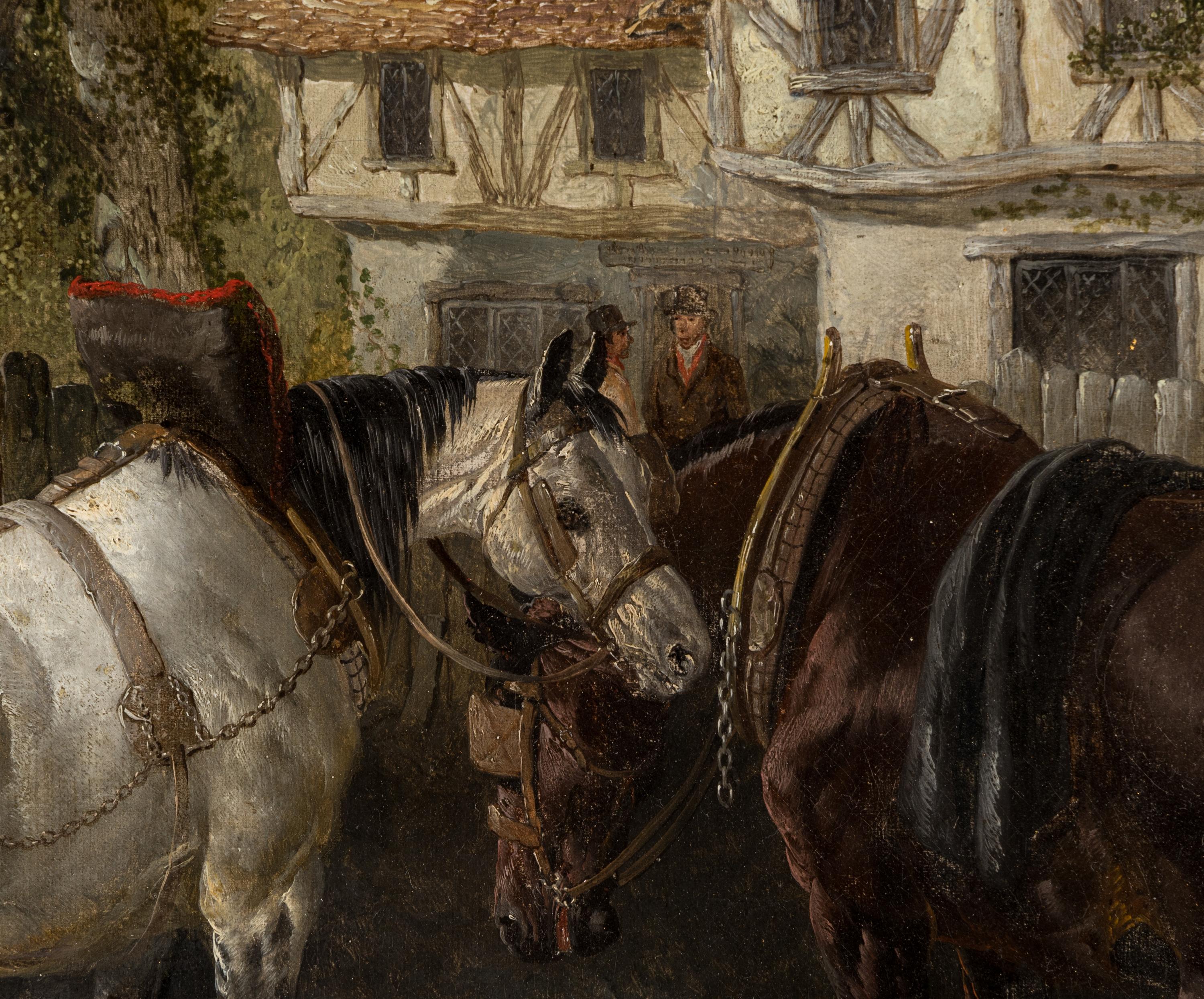 Plough Horses at Rest, 1846
