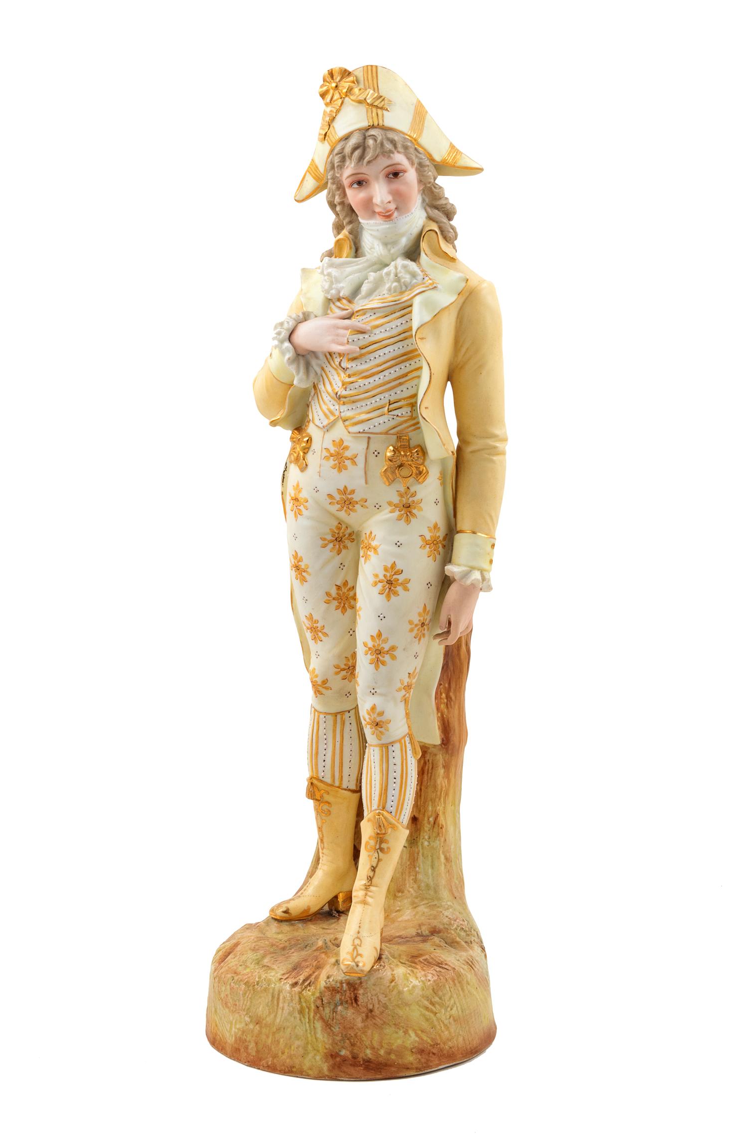 A Continental Bisque Porcelain Figure