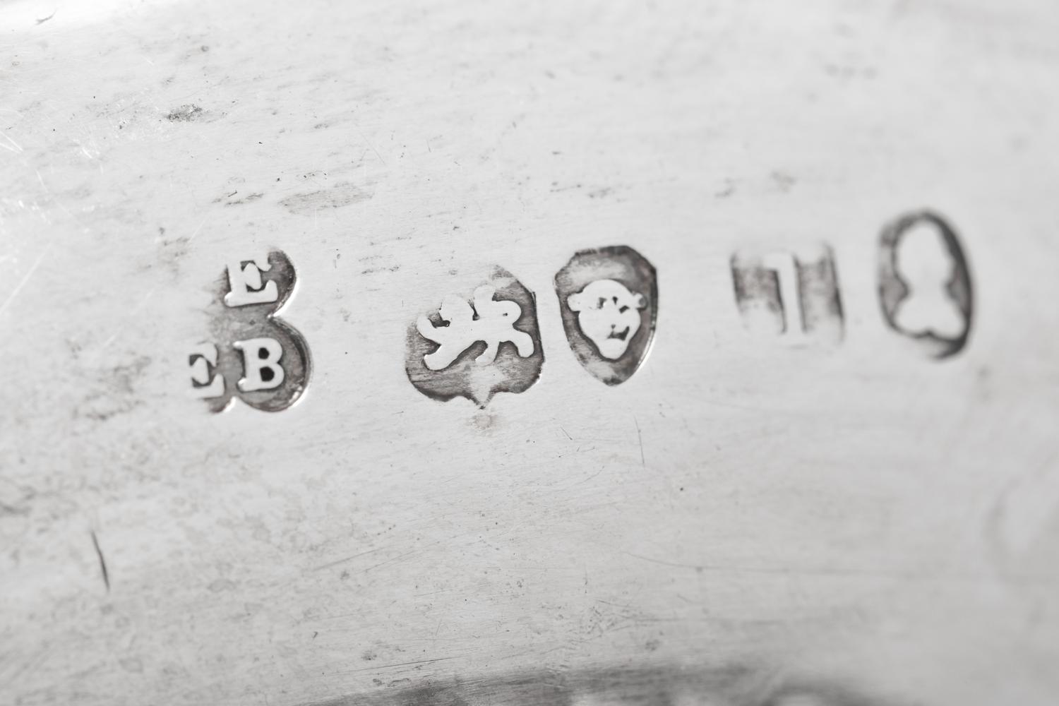 A Set of Six George IV Silver Salt Cellars