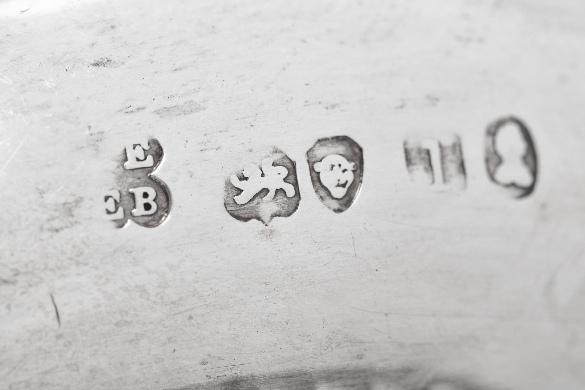 A Set of Six George IV Silver Salt Cellars