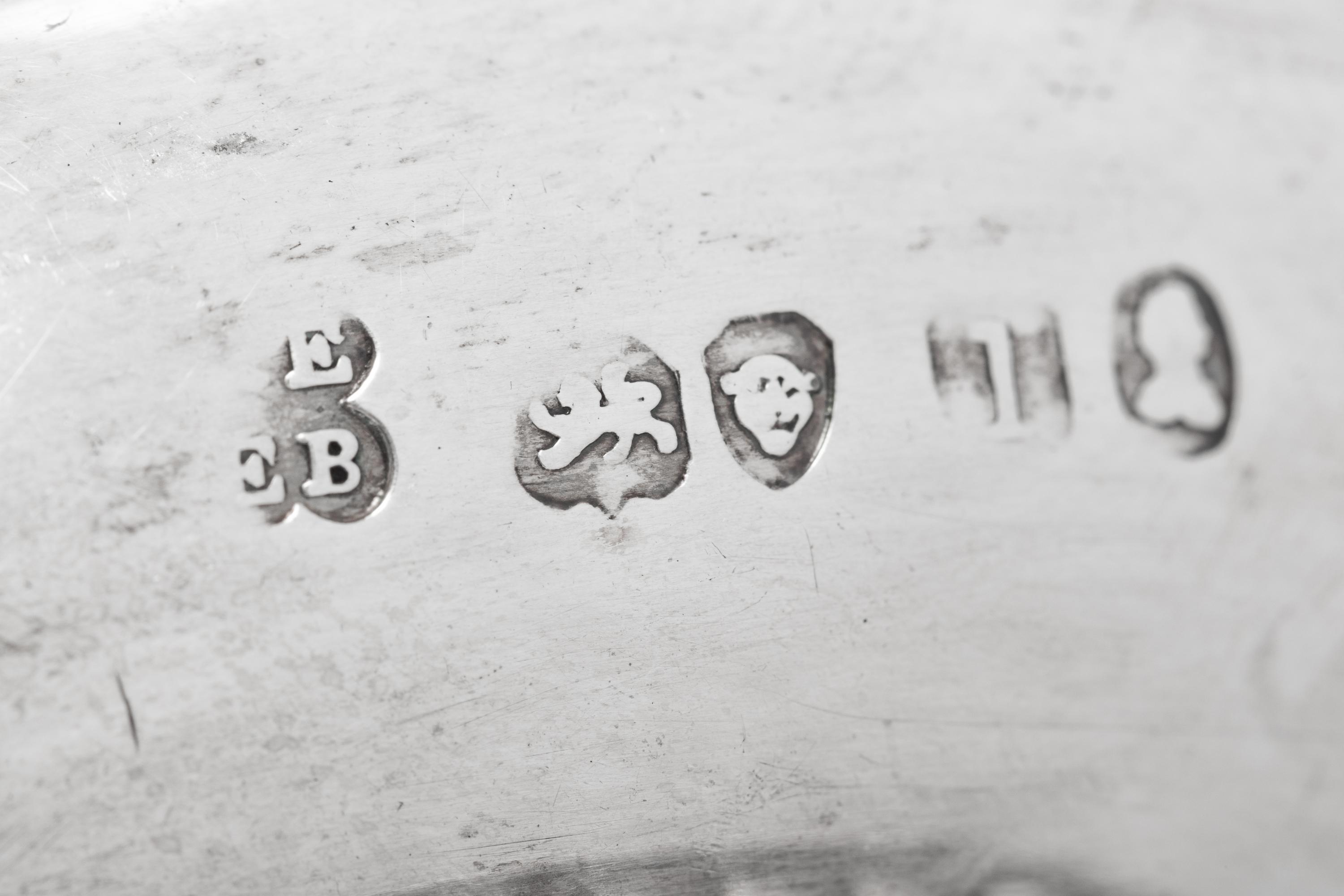 A Set of Six George IV Silver Salt Cellars