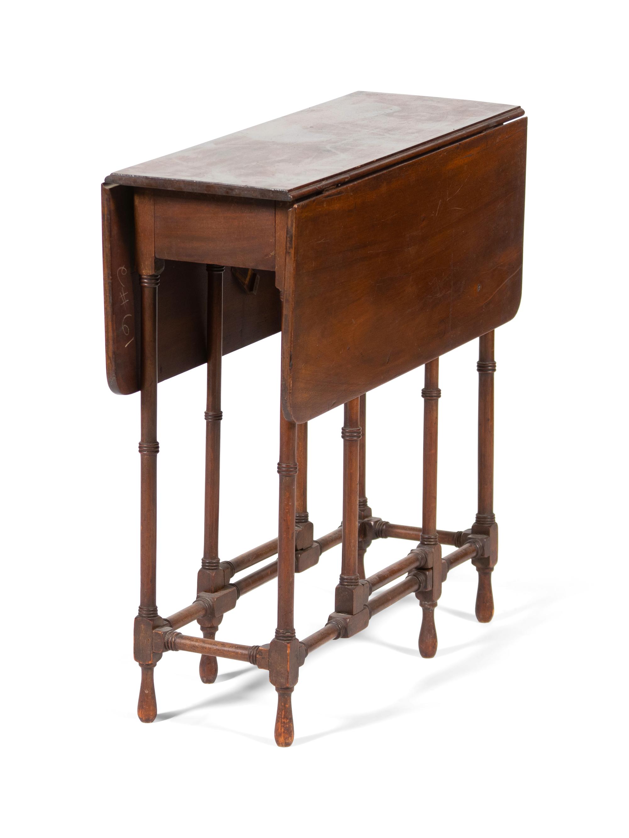 A Victorian Mahogany Spider Leg Table — 19TH CENTURY