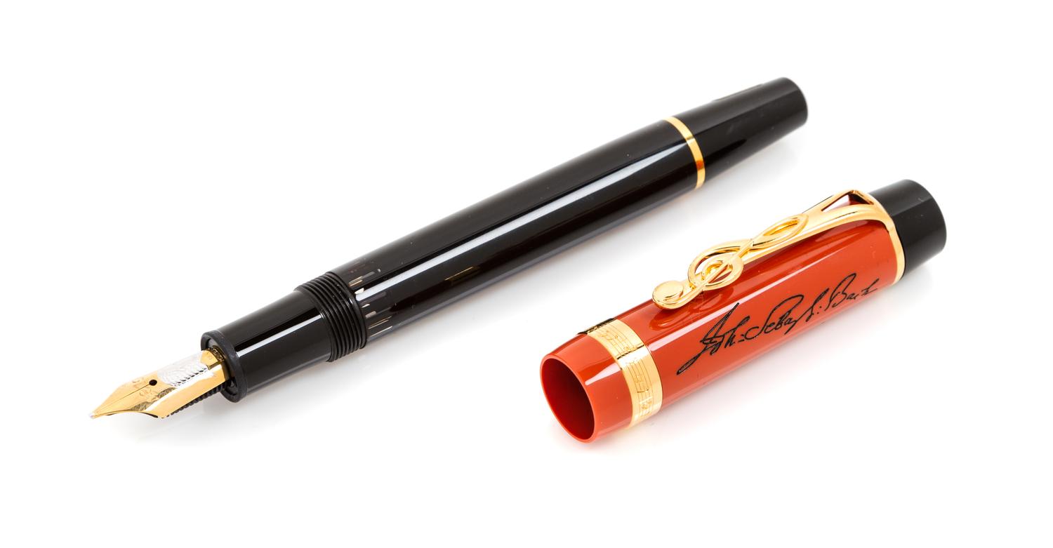 A Montblanc Meisterstuck Johan Sebastian Bach Limited Edition Fountain Pen