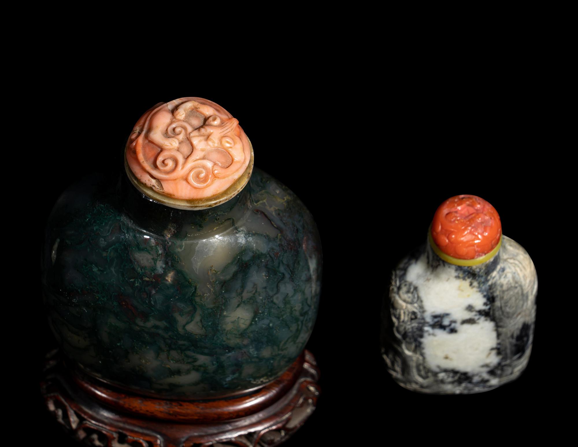 Four Chinese Snuff Bottles