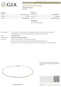 SPAULDING & CO., NATURAL PEARL AND DIAMOND NECKLACE