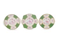 A Minton Porcelain Dinner Service
