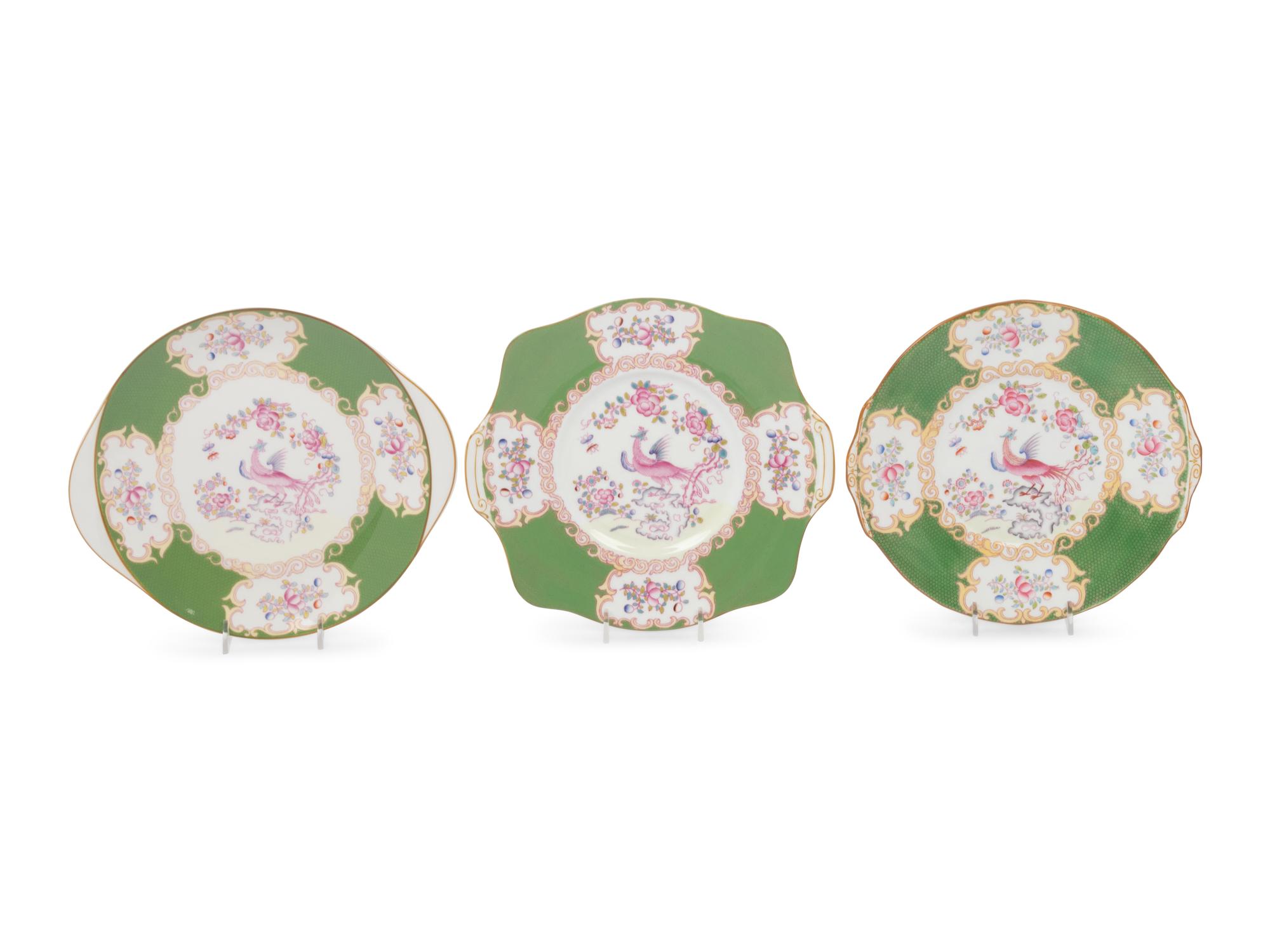 A Minton Porcelain Dinner Service