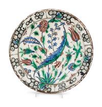 An Iznik Pottery Charger