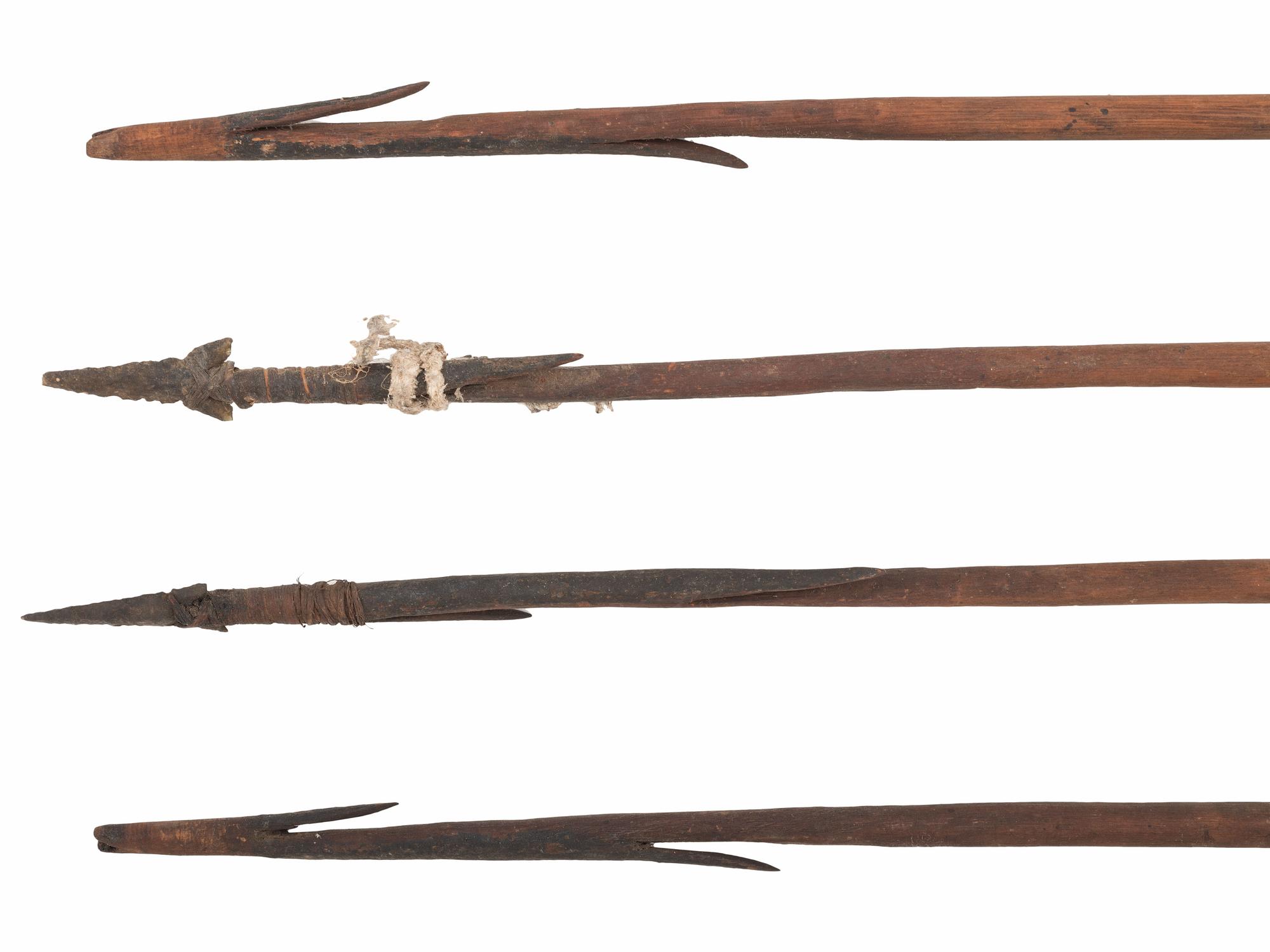 Northern California Sinew-Backed Bow, with Arrows
