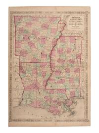 [MAPS]. 40+ maps published by Johnson & Ward, highlighted by US Civil War-period maps.