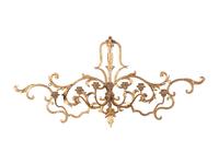 A Neoclassical Gilt Metal Seven-Light Wall Sconce