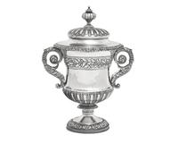 A George IV Sterling Silver Covered Urn