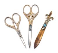 A Collection of Needlework Tools