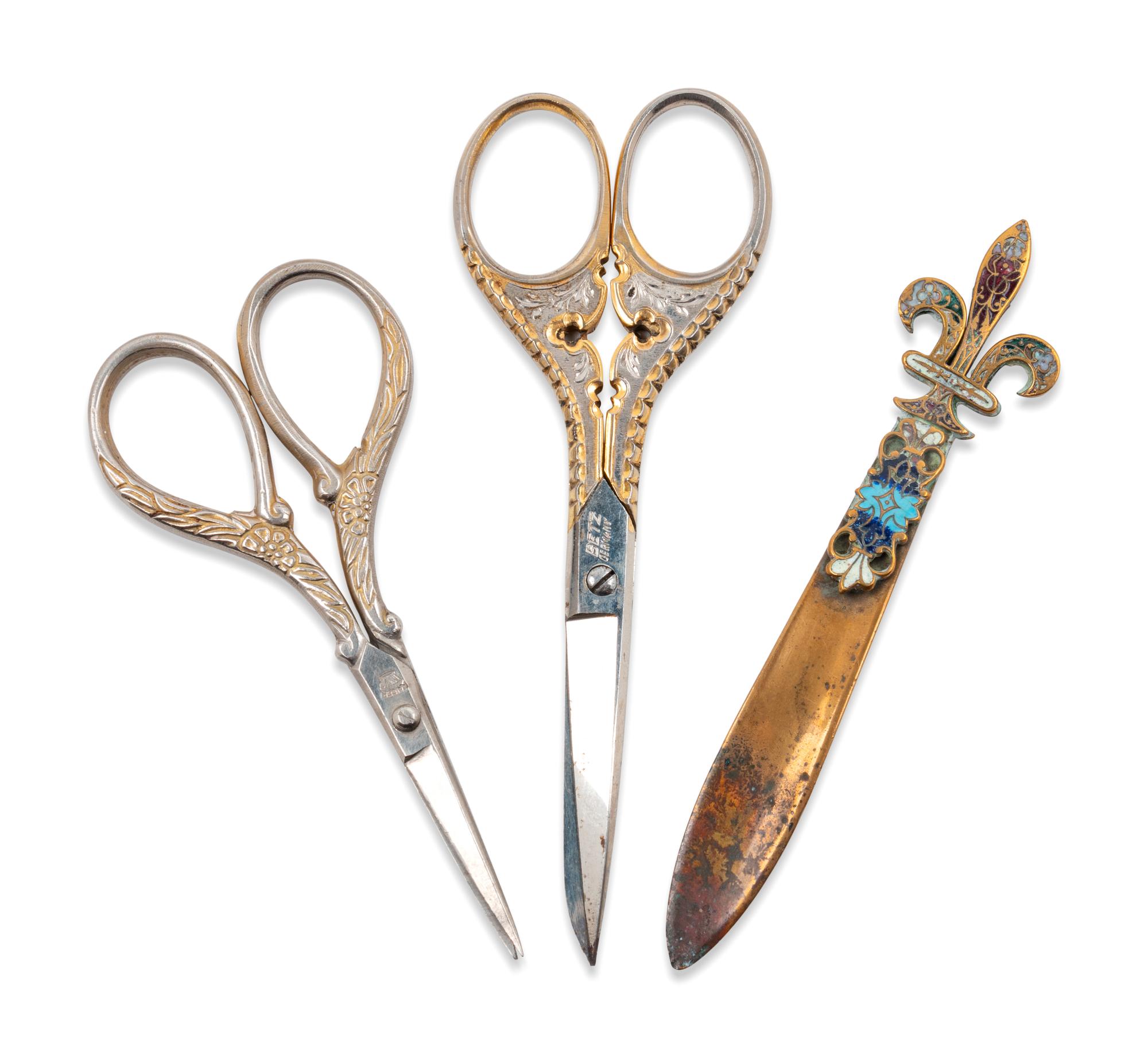 A Collection of Needlework Tools