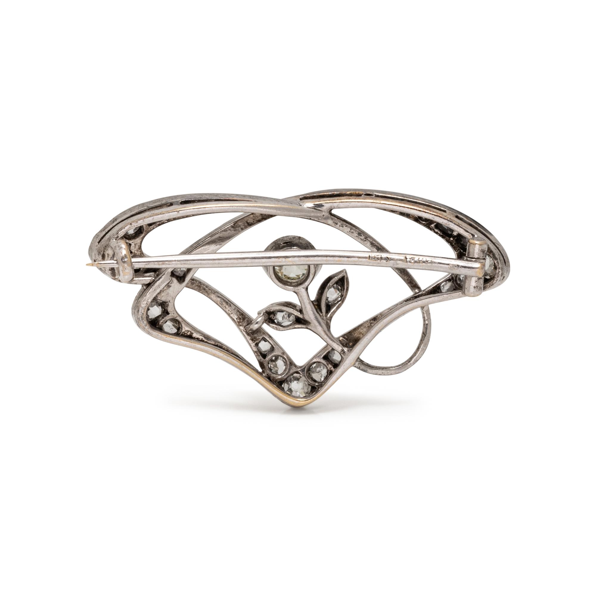 ANTIQUE, COLLECTION OF DIAMOND JEWELRY