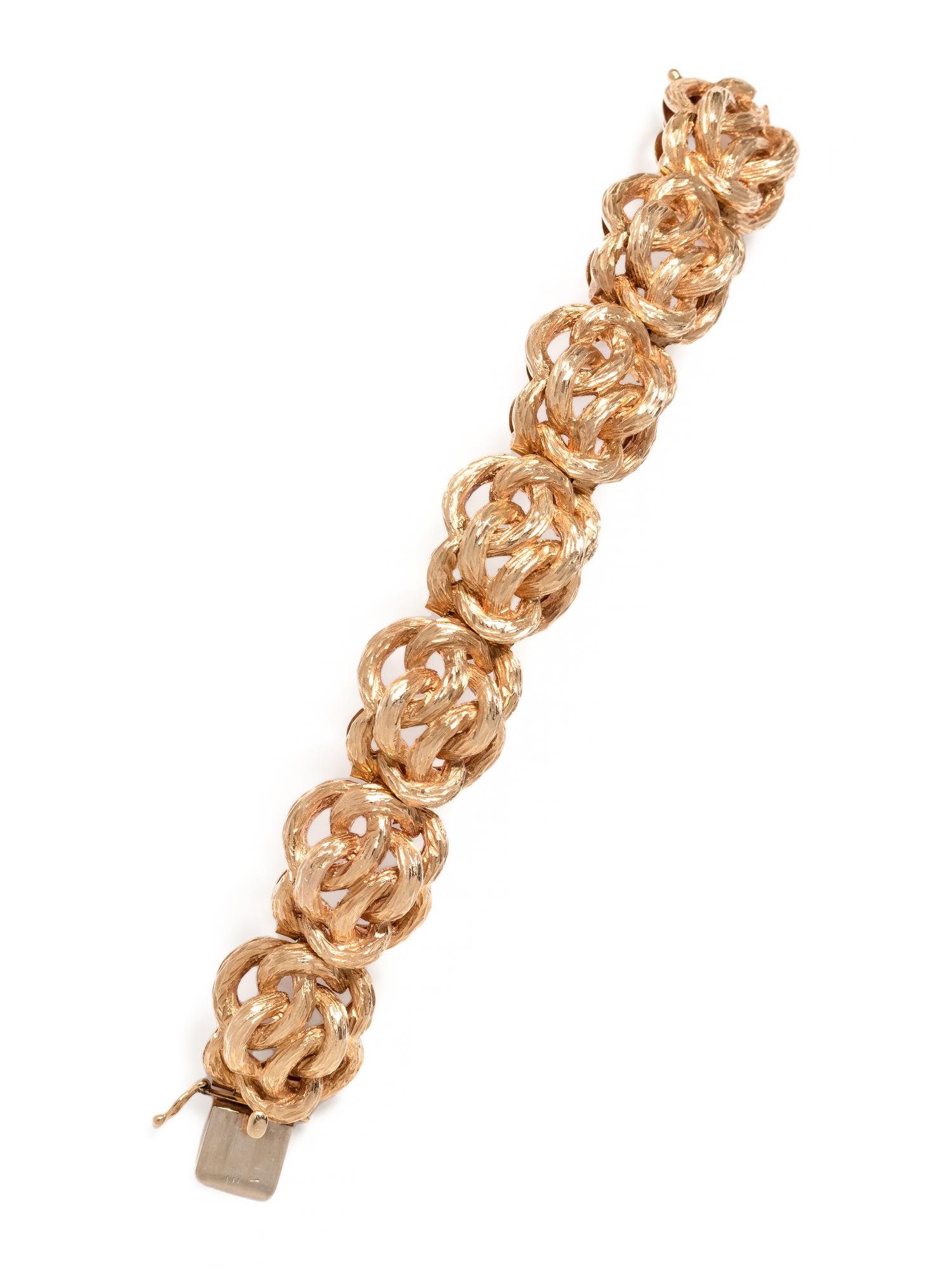 YELLOW GOLD BRACELET