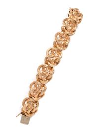YELLOW GOLD BRACELET