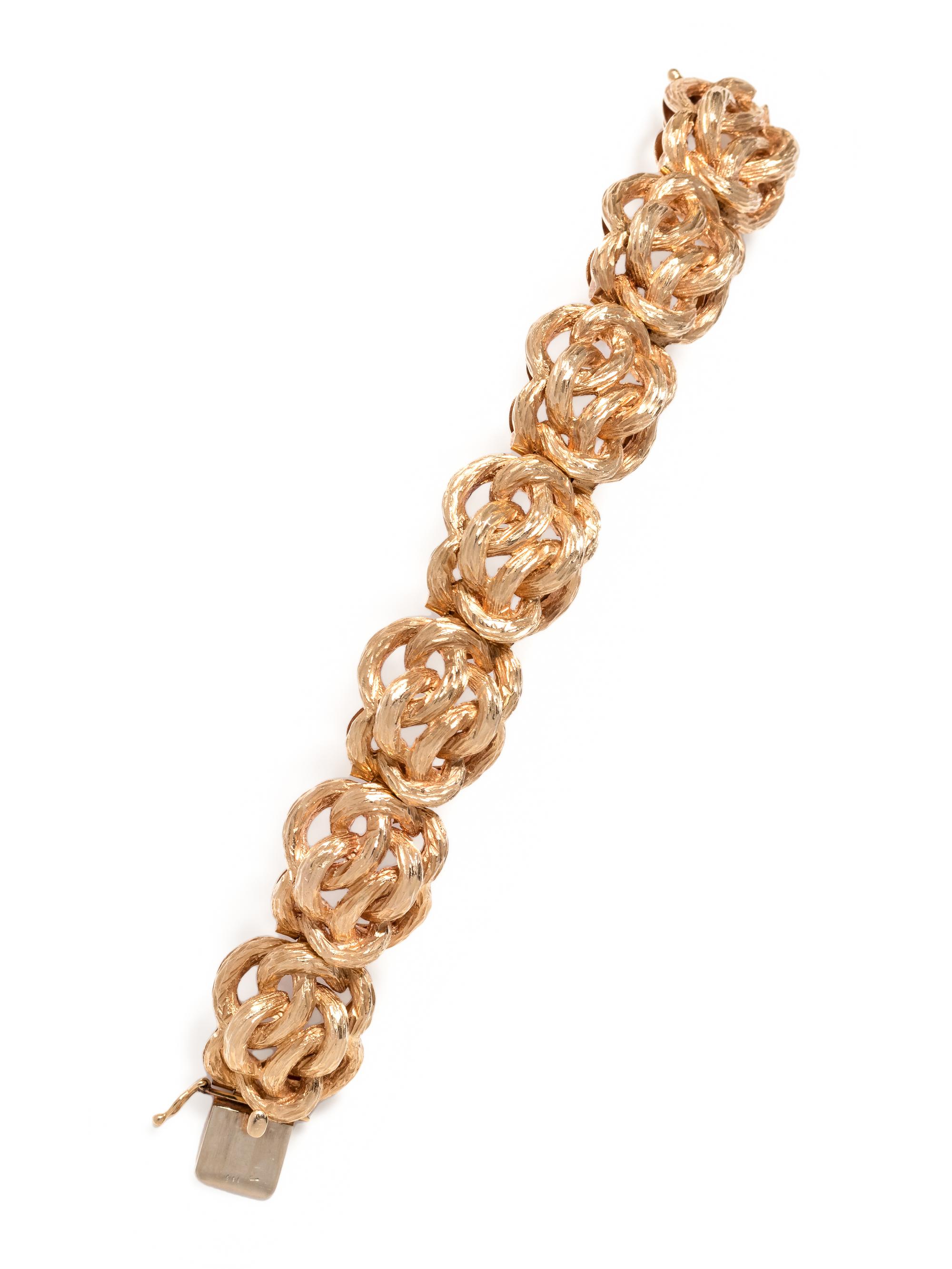 YELLOW GOLD BRACELET