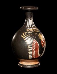 An Apulian Gnathian-Ware Bottle