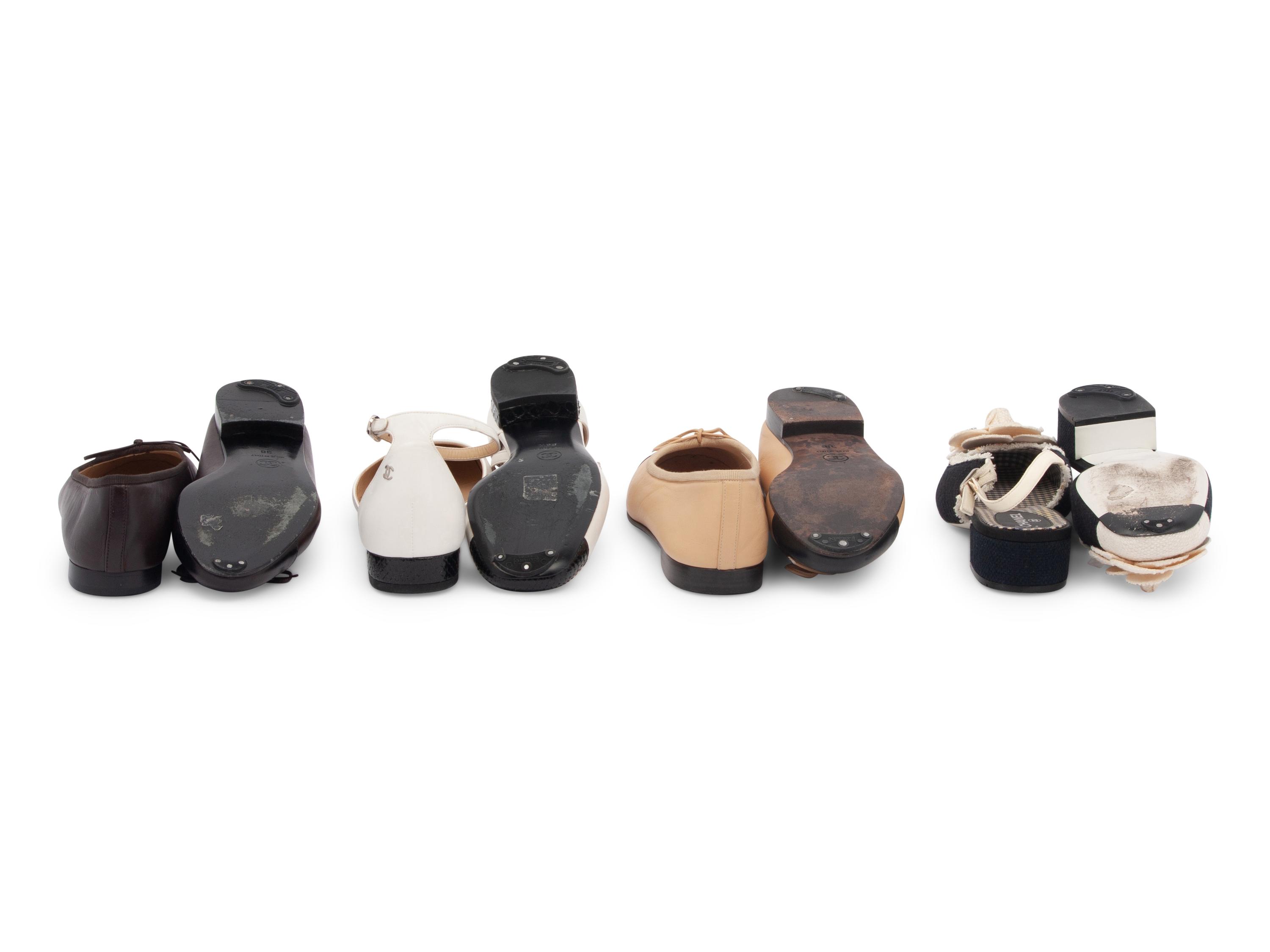 Four Pairs of Chanel Shoes